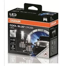 Par Lâmpada Osram Led Cool Blue Cross H7 6000K Super Branca