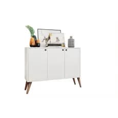 Aparador Buffet Retro Para Sala De Estar 3 Portas Congo
