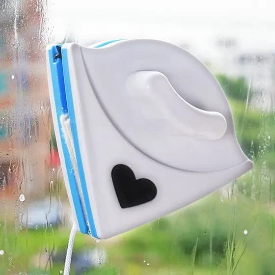 Limpador De Vidro Magnético Para Janelas -  Limpa Vidro Dupla Face C/ Super Imã Mágico