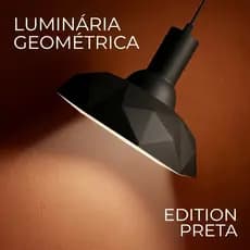 Pendente Diamante C/A60 LED 9W 6500K 240V Autovolt 285x1200mm - G-light