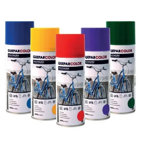 Tinta Spray Gueparcolor Multiação Cores