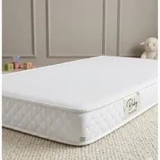 Colchão para Berço Baby Liso 130x60x10 Impermeável Branco – Prorelax