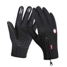 Luva de Motoqueiro/Ciclista Antiderrapante Unissex Touch Screen - A118