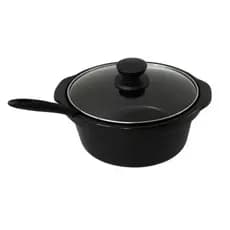 Rechaud Elétrico Triplo Buffet Richo Cozinha Lento Banho Maria Inox Reposição Panela Ceramica Tampa Vidro
