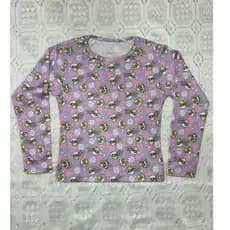 Blusa Estampada Feminina de Poliéster