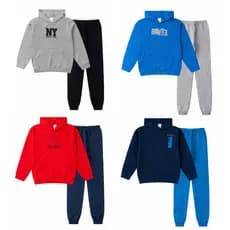 Kit 2  Conjunto Moletom Masculino Juvenil Inverno Peluciado Blusa Canguru + Calça Roupa Frio