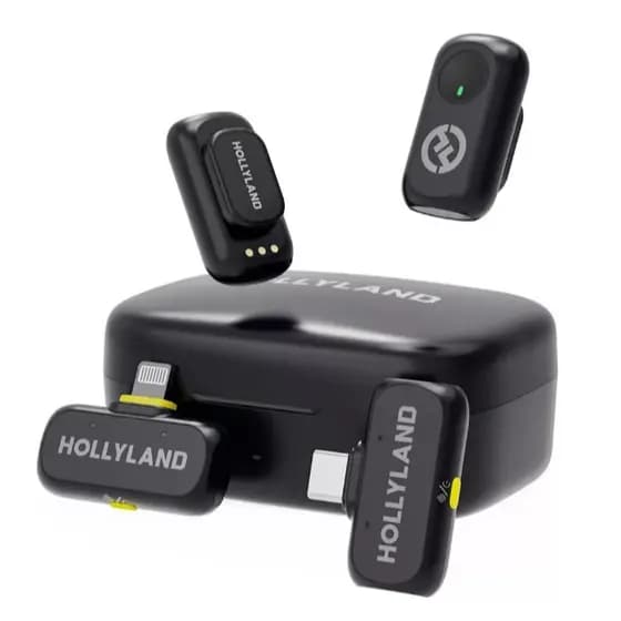 Hollyland LARK A1 Combo Microfone Sem Fio Microfone Magnético ORIGINAL
