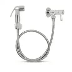 Ducha Higiênica ABS Cromada 2m | Chuveirinho + Mangueira 2 Metros Banheiro Alta Pressão