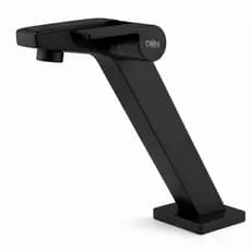 Torneira Luxo Banheiro Preto Metal Naja Premium 1/4 Volta Econômica Envio Rápido