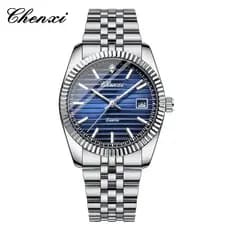 CHENXI 004G Relógio De Quartzo Masculino Moda Negócios Clcok Calendário Luminoso À Prova D'água