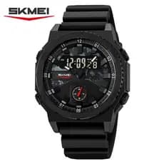 SKMEI 2355 Relógio Esportivo Masculino Com Display Duplo , Relógios Digitais De Quartzo , Multifuncional , À Prova D'águ
