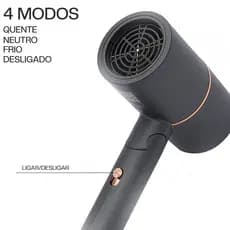 Secador de Cabelo iônico Dobrável e Pratico 110V - A703