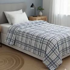 Edredom Microfibra Premier C/ Viés Varias Estampa Floral e Geométrica Sortidos Solteiro Casal Queen