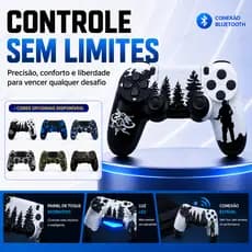 PC gamepad joystick with Oled/lite switch Wireless Ps4 control for gamers