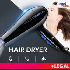 Secador Profissional 3200W - 110V (Tomada Brasileira) Ideal para Salões