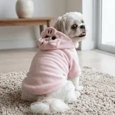🐷 Roupa Pet Inverno Porquinho em Soft Para Cachorro e Gato