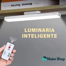 Luminária Inteligente Tática Recarregável Controle Remoto+Base Magnética 3 CCT Portátil ou Suspensa