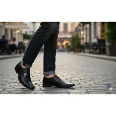 Sapato Social Masculino Oxford Preto Antiderrapante Confortável e Elegante – RWS.Shoes