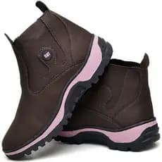 Botina Bota Masculina Cano Médio Feminina Estilo Texana Caterpillar Lançamento 2025