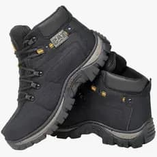 Bota  Masculina Coturno Unissex  Adventure Feito De Lona Reforçada Oferta Lançamento