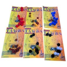 Kit 5 anteninha de pesca p/ tamba + 2 eva + palito