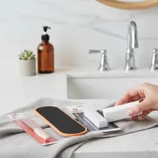 Bloco Polidor Mundial Profissional Lixa Média Classic Lixa Para Pés Emborrachada Manicure Pedicure