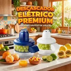 Descascador Elétrico Automático De Alho E Frutas Prático Para Cozinha