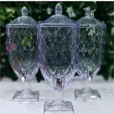 Suqueira Diamond De Acrílico Transparente 4,5 Litros