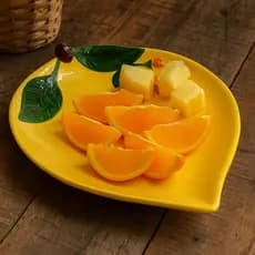 Travessa Grande Saladeira em Cerâmica Limão Siciliano