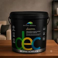 Resina Acrílica Incolor Fosca Premium Base Água Secagem Rápida 800ml 3,6L 14L