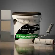 Tinta Piso Econômica Fosca Decora Brasil Interna e Externa 800ml 3,6L