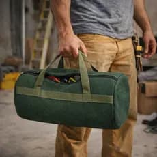 Bolsa De Ferramentas Multifuncional Em Lona Grossa Resistente