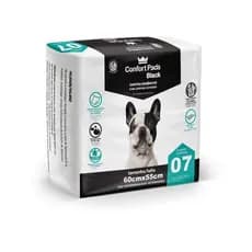 Tapete Premium Higiênico Confort Pads 55x60 Pacote 7 Und
