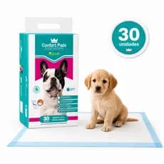 Tapete Higiênico para Filhote em Adaptação e Treino 55x60 Absorvente Confort Pads