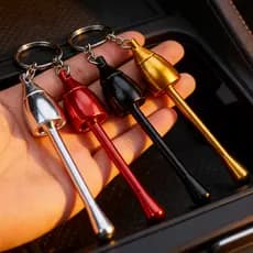 Estilo Cogumelo Oco Tubo De Metal Palha Destacável Corrente Reutilizável Portátil Cozinha Barra Ferramenta Casa Uso Diár