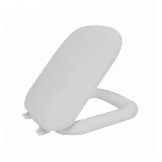 Assento  Almofadado Misti Branco Tampa para Vaso Icasa