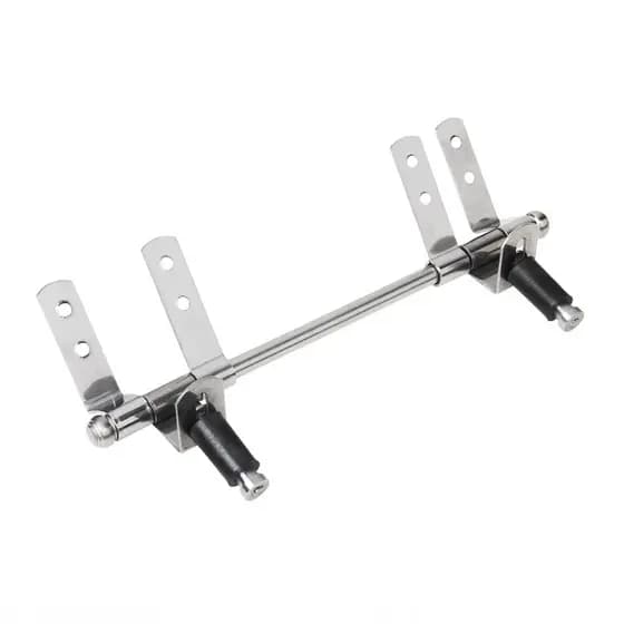 Dobradiça Aço Inox para Assento Sanitário MDF Laqueado