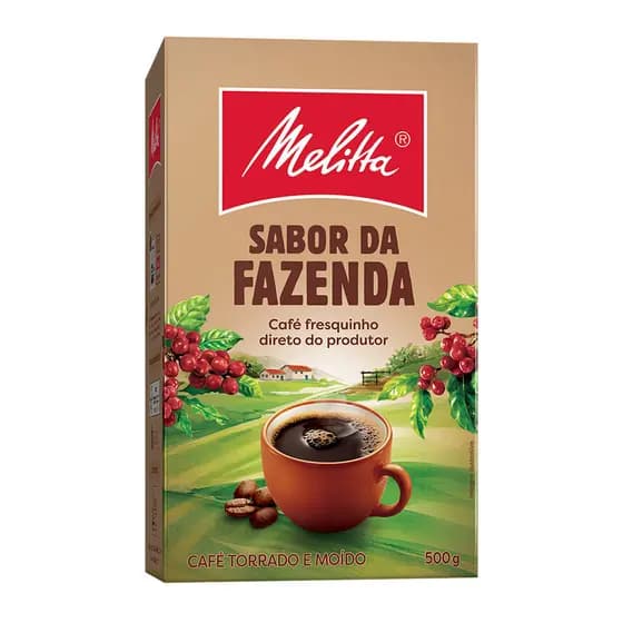 Café Melitta® Sabor da Fazenda Vácuo 500g