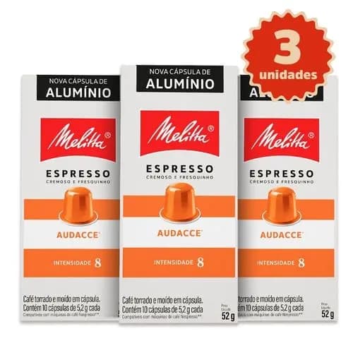 Kit 30 Cápsulas Melitta® Audacce®