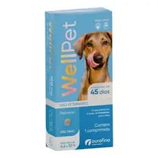 Wellpet Antipulgas E Carrapatos Ouro Fino - Cães 4,6 a 10kg