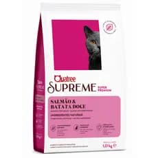 Ração Quatree Supreme Gatos Adultos Salmão e Batata Doce - 1,01Kg