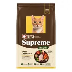 Ração Quatree Supreme Gatos Castrados Frango e Batata Doce - 1,01Kg