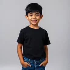 Camiseta Infantil Menino e Menina Liso Algodão Migueshop