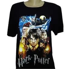 Camiseta Camisa T-shirt Baby look Harry Potter Pedra Filosofal