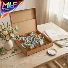 Caixa Organizadora Figurinhas Álbum Copa MDF 48 Divisórias