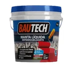 Manta Líquida Impermeabilizante Branco Bautech 12kg