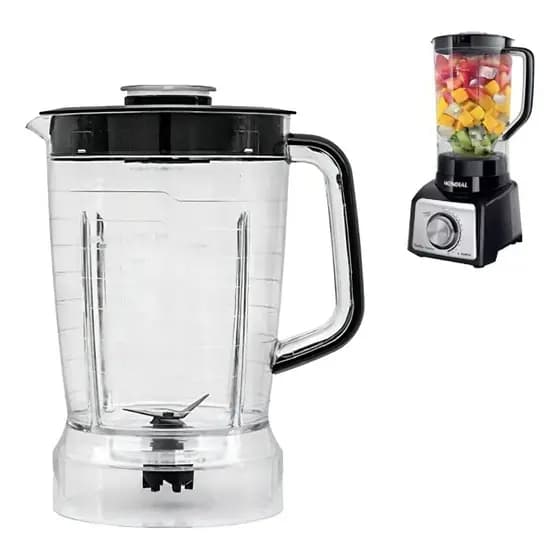 Copo Para Liquidificador Compatível Mondial Turbo Inox L-1000 / L-1100 / L-1200