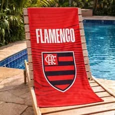 Toalha De Banho Do Flamengo Oficial Lepper