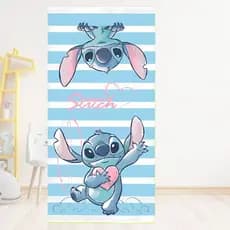 Toalha Banho Infantil Disney Personagens 70x140 Aveludada