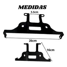 Suporte Fixador De Rabeta Moto Fan Start Titan 125 150 160 2014 À 2018